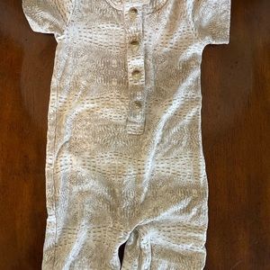 Kate Quinn snakeskin romper 0-3 month